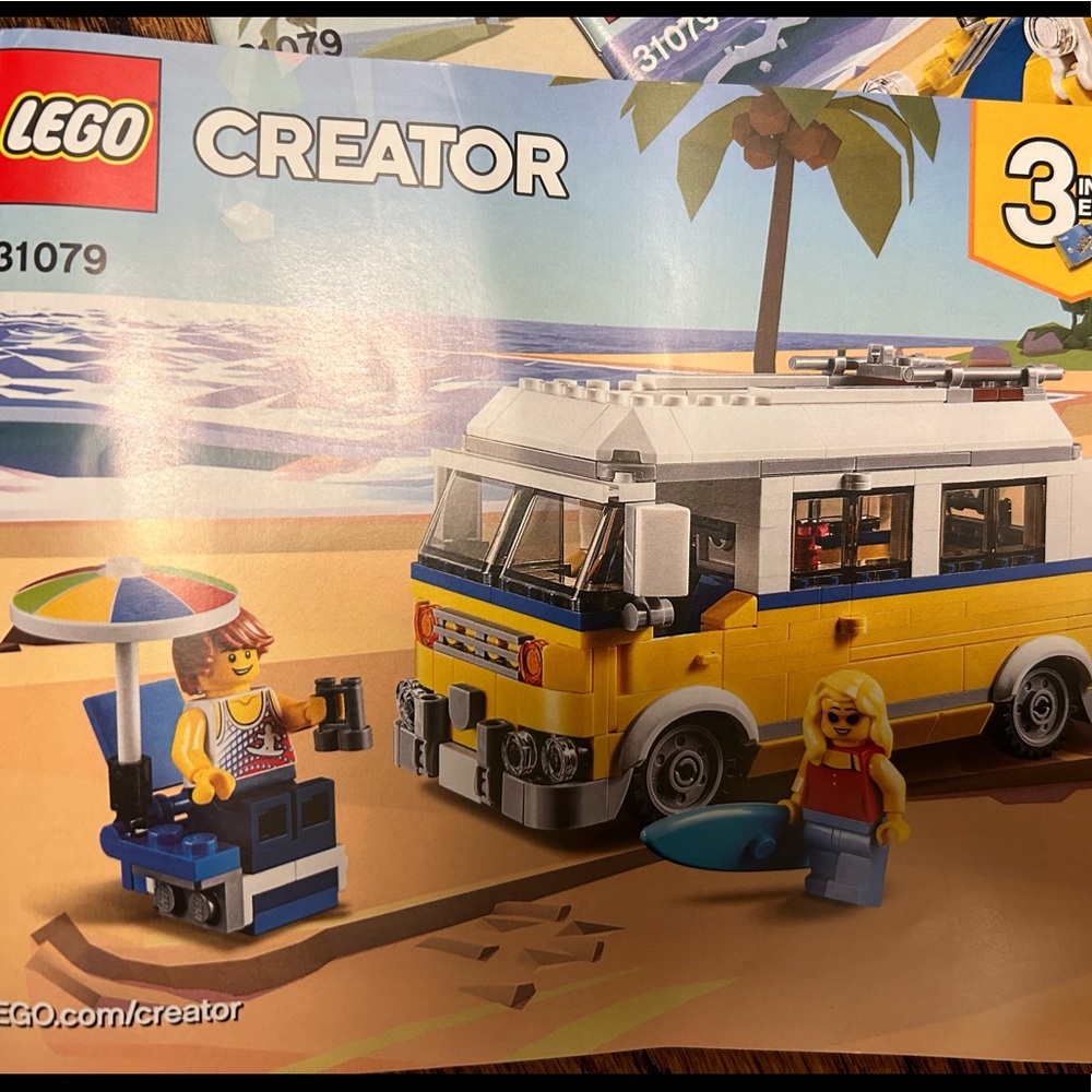 Lego sunshine Surfer Van (3 in 1 build)